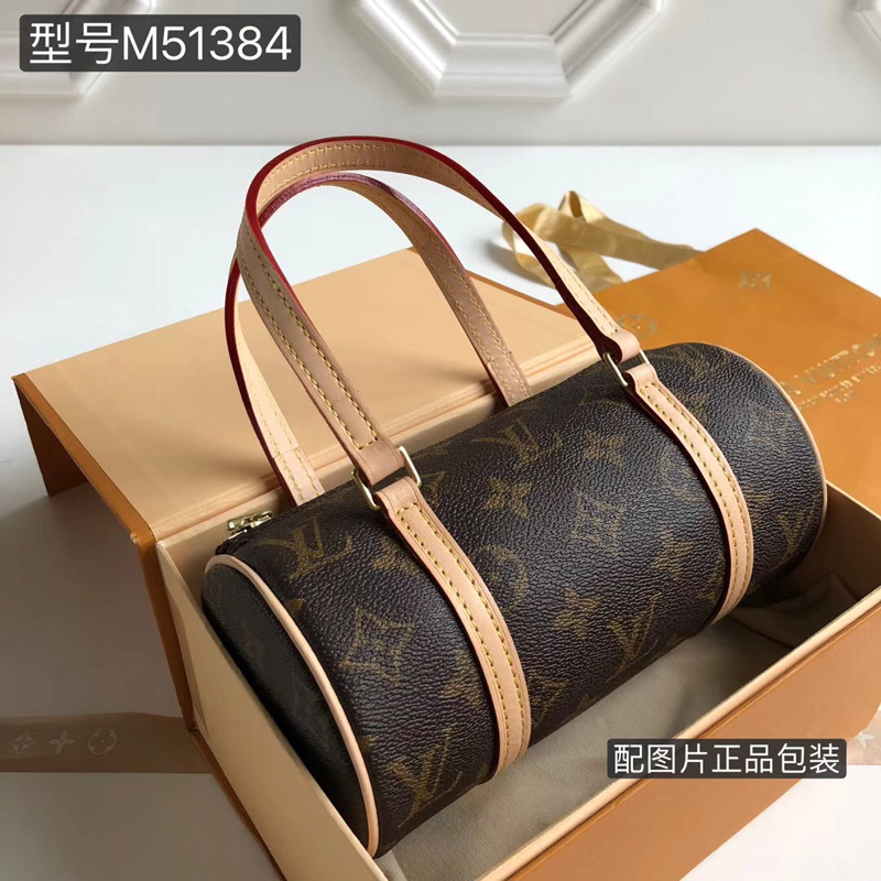 M51385 LV Vintage限量Monogran子母包 LV手提包 LV女包 單肩包 LV圓筒包