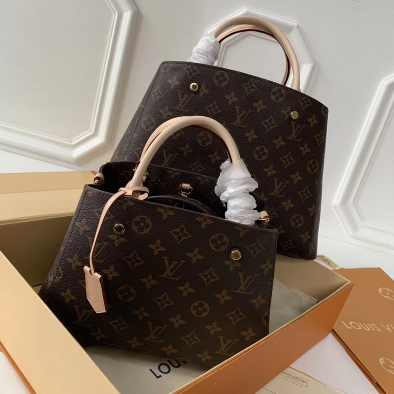 M41056 LV Montaigne 中號手袋 LV女包 LV蒙田包 LV手提斜跨倆用包
