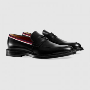 473475 GUCCI �⻬���� Ƥ�ﴬЬ ����Ь ��ɫ