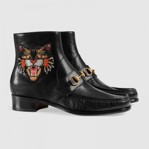 473508 GUCCI �R㕿� �N�����C ���^ Ƥ�Ｐ��ѥ ��ɫ
