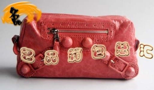 084611 Balenciaga���ð� �M��ţƤ�r��Ůʿ�ְ� ��������Ů�� ��ץ�� �ۼtɫ