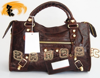 084332B Balenciaga�C܇�� �μ�� ������������� �M����Ƥ���ᔕr��Ů�� ��ɫ