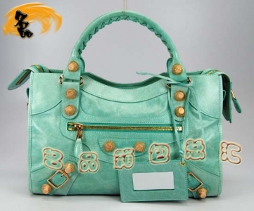 084332B  Balenciaga�C(j��)܇�� �������҆μ�� �M(j��n)��ţƤ�r��Ů�� ����� ��ˮ�{(l��n)