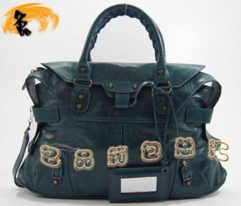 084668  Balenciaga�μ�� ������������� �M��ţƤ����r��Ů�� ���{ɫ