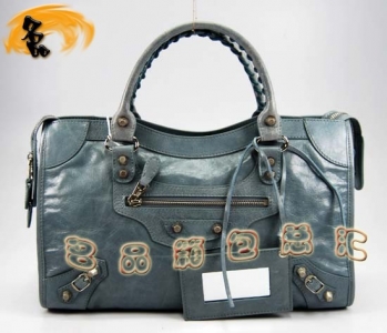 115748SA  �������ҙC(j��)܇�� Balenciaga�μ�� �M(j��n)����Ƥ�r(sh��)��Ů�� ����� ���{(l��n)ɫ