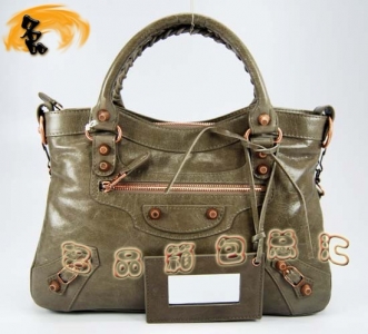 240557C  �������҆μ�� �M����Ƥ�r��Ů�� Balenciaga�C܇�� ����� �y��ɫ