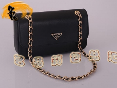 BT0750  Prada�μ�� �M���^��ţƤŮ�� �¿�Ůʿ���e�� �����_б��� ��ɫ