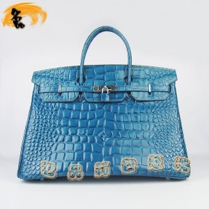 6099 Hermes Birkin �K��� Hermes����� ��(��i)�R��Ů�� �{�~(y��)�y 40cm ���{(l��n)ɫ�y��