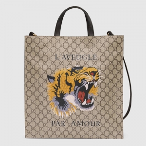 450950 GUCCI �ϻ�ӡ�� GG Supreme�߼����췫�� ُ��� ��ľɫ