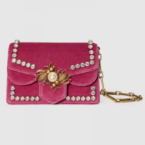 489218 GUCCI Broadway ϵ�� ���Z�q �����ִ� �ۼtɫ