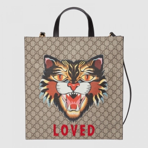 450950 GUCCI ���Y ���؈ӡ�� GG Supreme�߼����췫�� ُ��� ��ľɫ