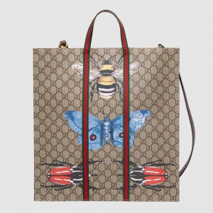 493610 GUCCI ���Y ���xӡ�� GG Supreme �߼����췫�� ُ��� ��ľɫ