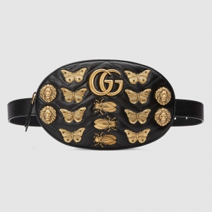 491294 GUCCI GG Marmontϵ�Є�(d��ng)�������T� Ƥ�� ���� ��ɫ