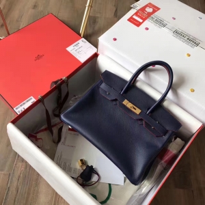 ���R�� Hermes Birkinϵ�� �K��� ���ֹ����ư� 30cm epsomƤ���Ƽy �{ɫ