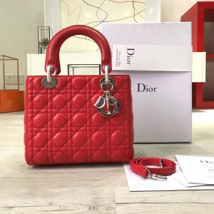 Dior�ϊW Lady Dior ��������� ��� �tɫ��Ƥ �� С̖