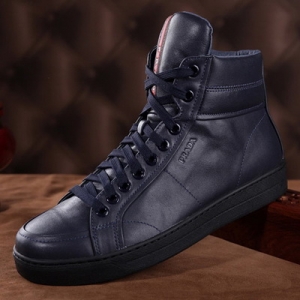 C032 Prada�����_ ��ʿ��Ƥ�ߎ����eЬ �{ɫ