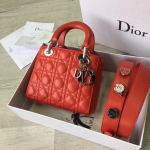 Dior LADY DIORС��Ƥ����� 2017�¿�ϊW���´����� �tɫ