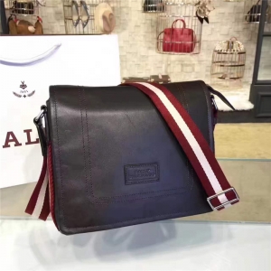 BALLY�W���b���¿� �M��ţƤ �r�����e ��ʿ�μ�б��� ��ɫ