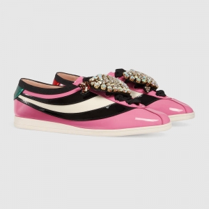 493697 GUCCI Falacer �����b� ��Ƥ �͎��\(y��n)��(d��ng)Ь ��ɫ