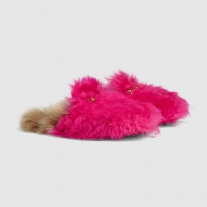 480064 GUCCI Princetownϵ�� ����ū��ë �R㕿� ��Ь �ϼtɫ