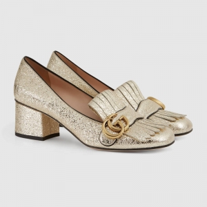 408208 GUCCI Marmont �����|(zh��)�� �pG �и��\��Ь �Kɫ�����|(zh��)��