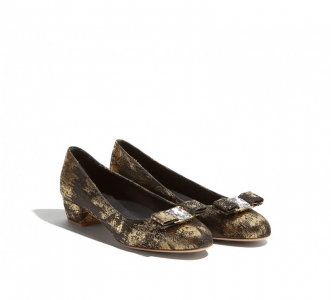 685501 Ferragamo������Ľ VARA ���� ����ӡ�� �����Y(ji��)�߸�Ь �ڽ�