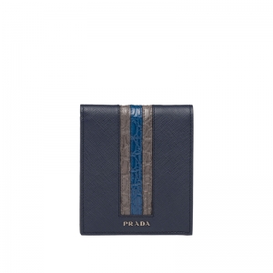 2MO513 Prada�����_(d��) Saffiano���{�~Ƥ �p�۶��X�A ���{(l��n)ƴ��