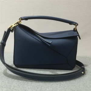 88597 LOEWE�_���� Puzzle Small Bag �׺���ƴ�� �μ������ ���{(l��n)ɫ