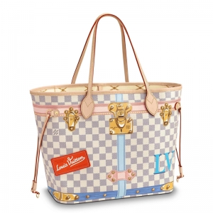 N41065 LV Neverfull ��̖�ִ� LV���i�zӡ�D��Ů�� LV�׸�ُ��� ��ُ���]