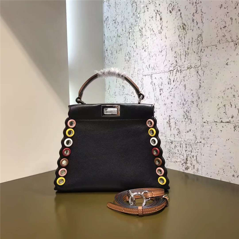 8106AS FENDI�ҵ� PEEKABOOС̖(h��o) ƴɫ���h(hu��n)߅�� ����� ��ɫ