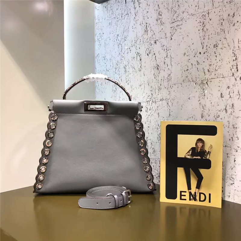 8106M FENDI�ҵ� PEEKABOO��̖(h��o) �\��Ƥ���h(hu��n)߅�� ����� ��ɫ
