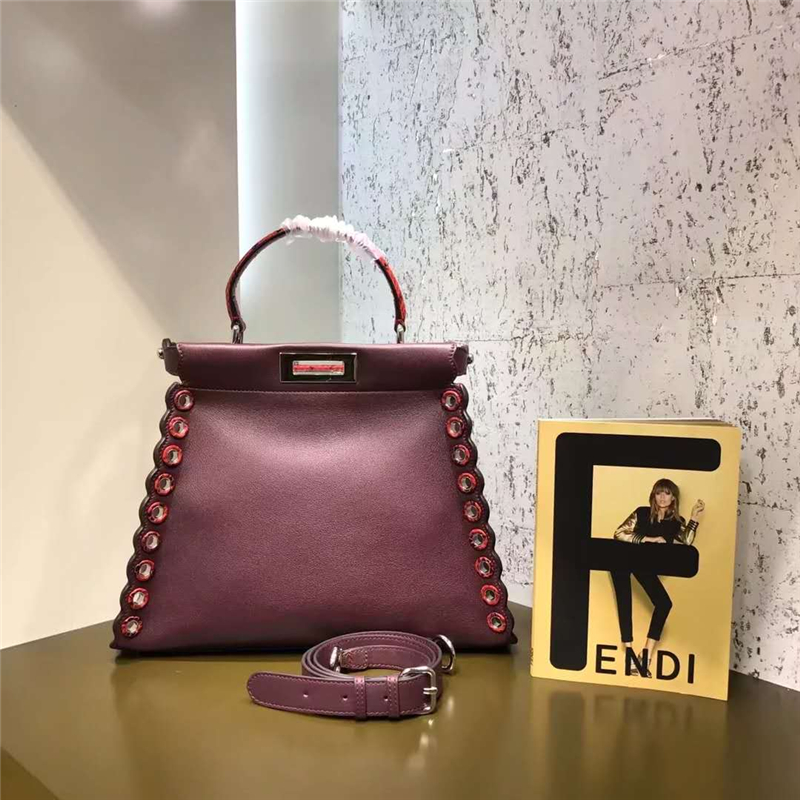 8106M FENDI�ҵ� PEEKABOO��̖(h��o) �\��Ƥ���h(hu��n)߅�� ����� �Ƽtɫ