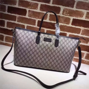 410748 GUCCI����� ���YŮ�� ��ɫ�׺� �M(j��n)��ţƤ ��ľɫ