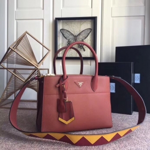 1BA102 Prada�����_(d��) ���¿� ƴɫţƤ Ůʿ����� �u�t