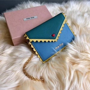 5MF001 MIUMIU �������� LOVE����ϵ�� �ŷ�С�X�A �{ɫ