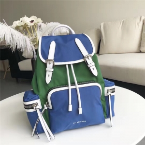 40765121 Burberry ��̖ The Rucksack ƴɫ����Ƥ�� ܊�ñ��� �{�Gɫ
