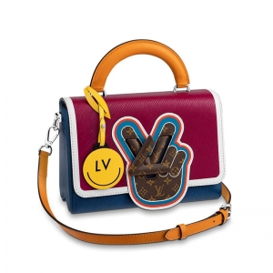 M52513 LV TWIST ��̖�ִ� LVŤ�i�� V for Vuitton�D��EpiƤ��Ů�� LVŮ��