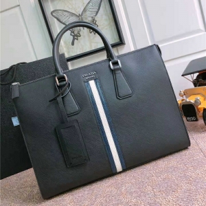 2VE030G Prada�а� Prada��ʿ���İ� ʮ�ּyţƤ �����_(d��)����� ��ɫ