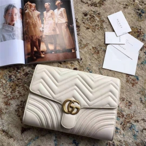 498079 GucciŮ�� GG Marmontϵ�� СţƤ �W�p���˼y Gucci���ð� ��ɫ