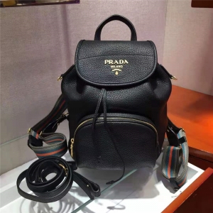 1BZ035 PradaŮ�� ¹Ƥ�yţƤ ���K���w�米�� �����_�p��� ��ɫ