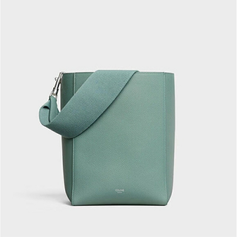 189303 Celine�ִ� SANGLE BUCKET С̖ ����СţƤ CelineˮͰ�� ���ɫ