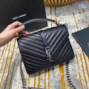 487213 YSLʥ�_�m��(j��ng)����̖(h��o)monogram��ɫС����Ƥ朗l�� ��ɫ�y��
