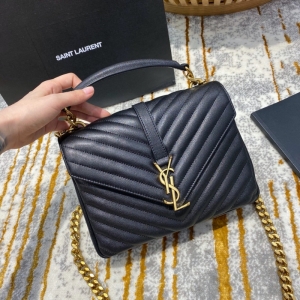 487213 YSLʥ�_�m��(j��ng)����̖(h��o)monogram��ɫС����Ƥ朗l�� ��ɫ���