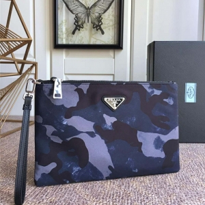 VR0051 Prada���ð� �����_(d��)�M(j��n)��ʮ�ּyţƤ�а� Prada�ְ� �֊A�� �{(l��n)ɫ
