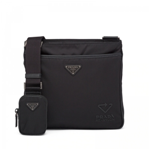 2VH118 Prada Re-Nylon����������Saffiano Ƥ��μ�� �����_�]���