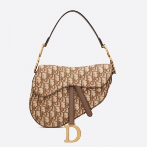 M0446 Dior Saddle����� ��ɫ���Z�q Oblique ӡ���R����