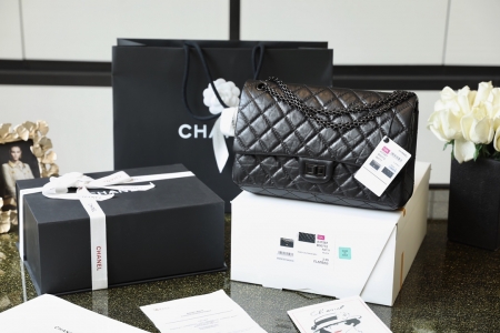 A37587 ���΃�Chanel2.55��(j��ng)����(f��)��СţƤ�c��ɫ���� ��̖(h��o)��ɫ