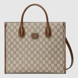 659983 Gucci GG Retroϵ��С̖���ذ� Gucci��Ůͨ�����ذ� ��ľɫ