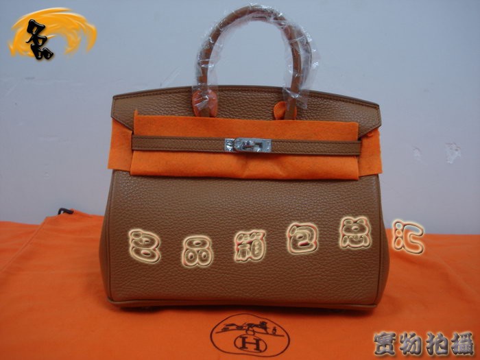 6068 Hermes Birkin 鉑金包 時尚女包 手提包 荔枝紋 Hermes 25 Birkin