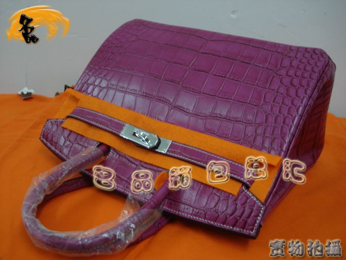 Hermes 經(jīng)典款 Hermes 手提包 Hermes Birkin 鉑金包 30 Birkin 鱷魚(yú)皮